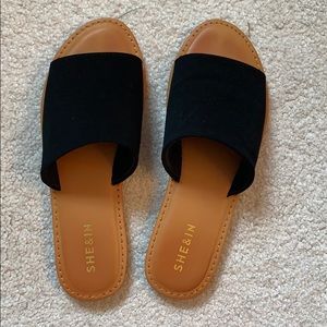 Black sandals